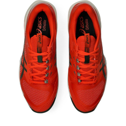 Мужские кроссовки теннисные Asics Solution Speed FF 4 - cherry tomato/vintage khaki