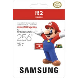 Карта пямяти Micro SD Samsung 256GB Express Card (для Nintendo Switch 2 полностью совместима)