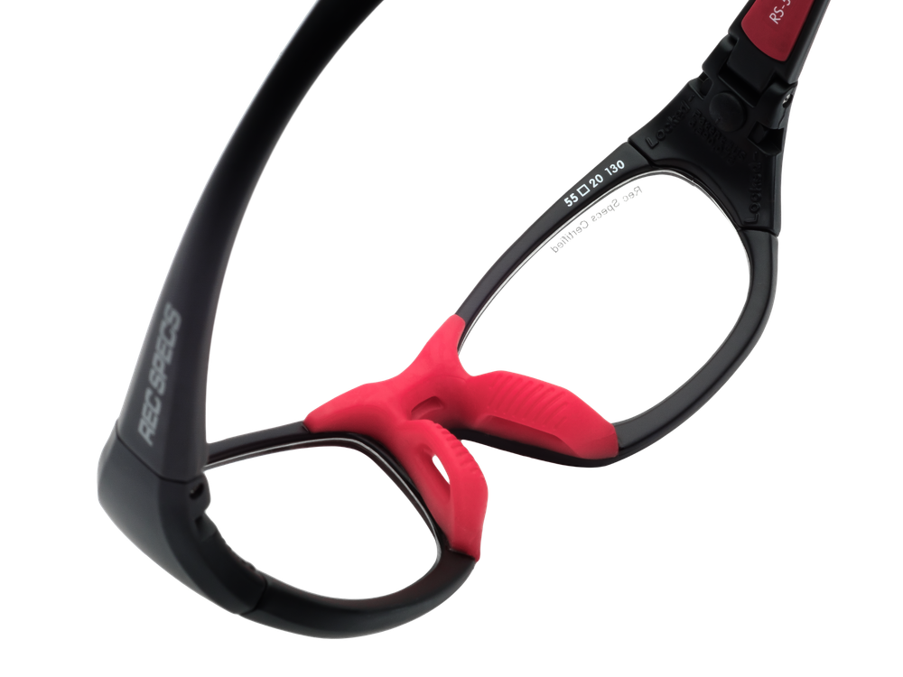 Спортивные очки с диоптриями Rec Specs / Rs-50 / Matte Black / Red