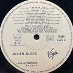 Julien Clerc ‎– Les Aventures À L'eau (Франция 1987г.)