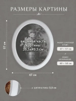Картина на стену интерьерная на холсте 47*57 см