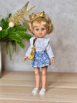 Кукла для девочки виниловая 35см Модная девушка (891)