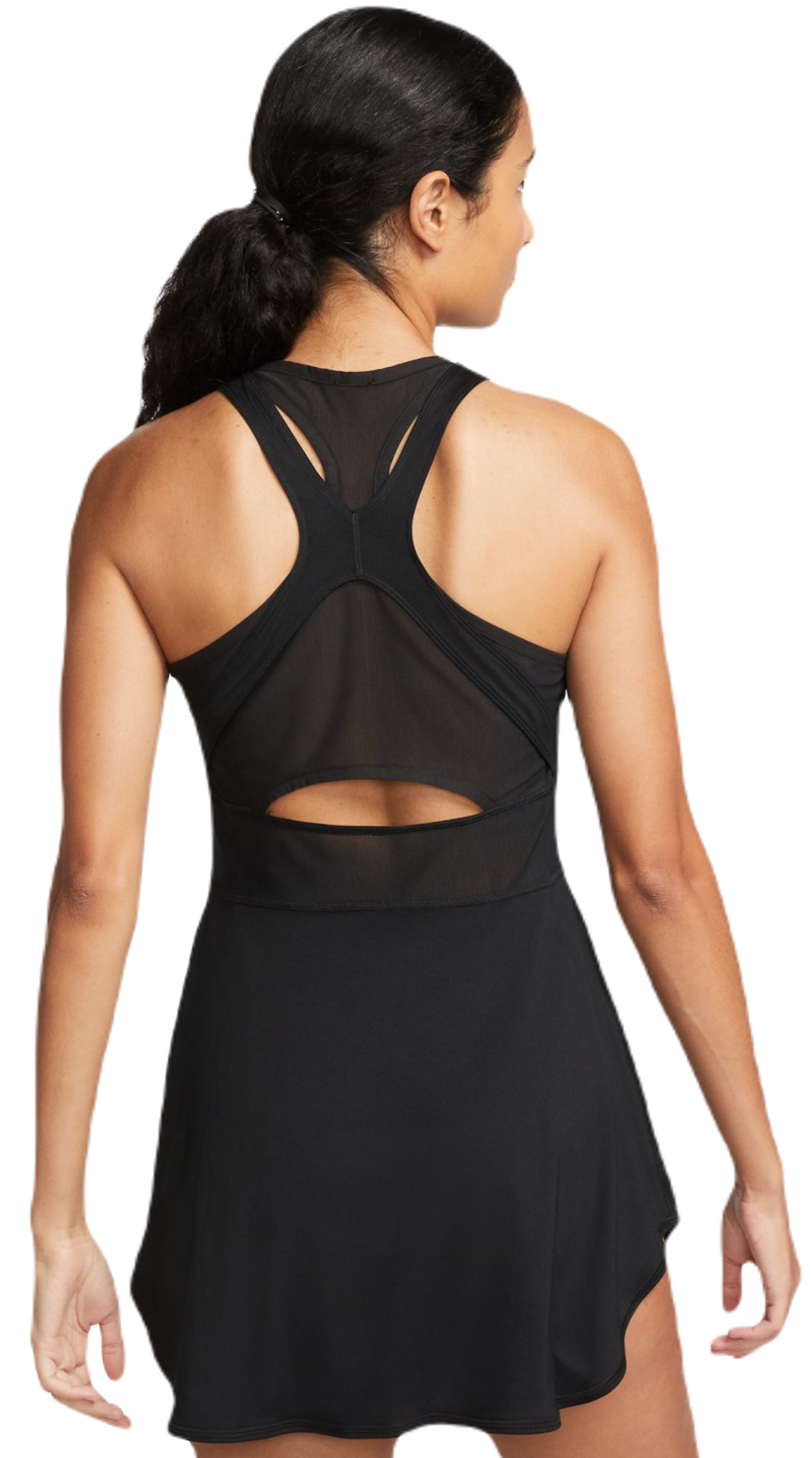 Теннисное платье Nike Court Dri-Fit Slam Tennis Dress - black/black