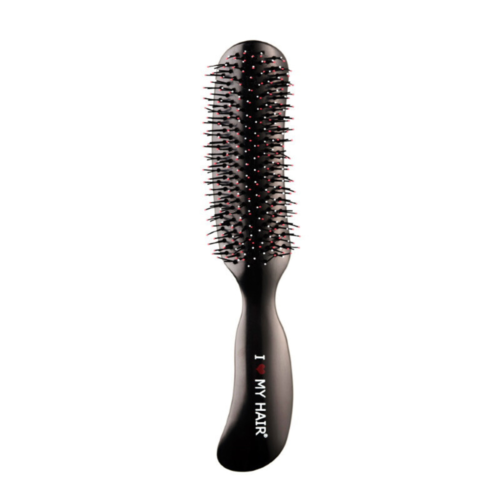I Love My Hair Щетка "Therapy Brush" 18280 M, глянцевая чёрная