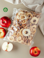 Яблочные слайсы хрустящие с кожурой, большая пачка 100 г от eco-apple.ru