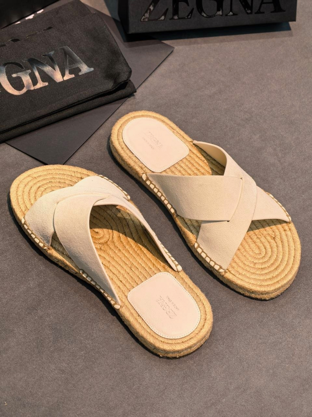 Шлепанцы Zegna