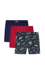 трусики-боксеры 3-pack POLO RALPH LAUREN - зеленый(714830273)