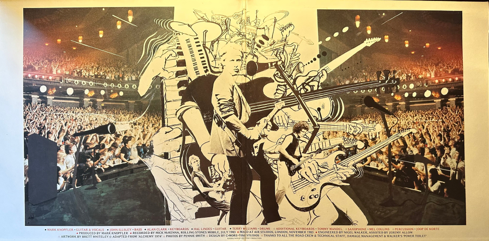 Dire Straits - Alchemy - Dire Straits Live 2LP (Голландия 1984г.)