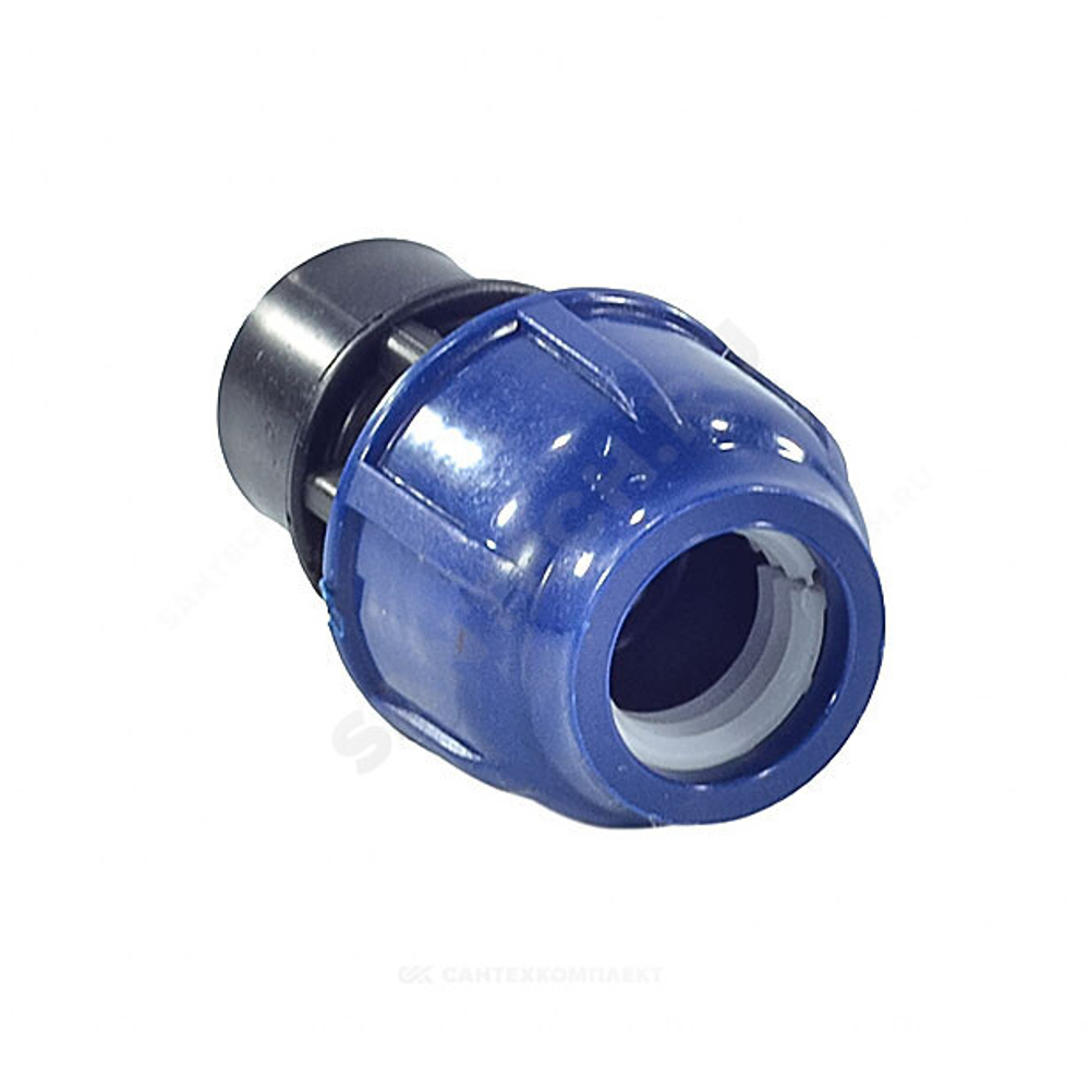 Муфта компрессионная ПЭ Дн 32х3/4" ВР Ру16 RTP (РосТурПласт) 11490