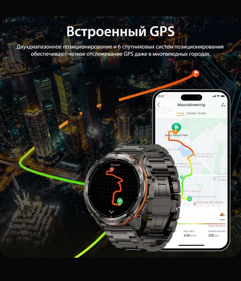 KOSPET T3 Ultra 2 Special Edition 48 мм серый
