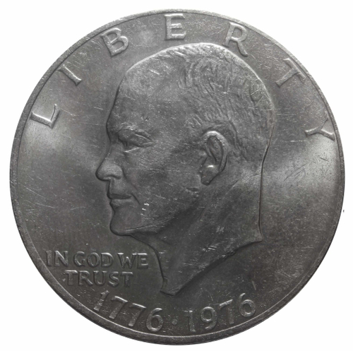 1 доллар 1976 год, США, Эйзенхауэр, Колокол Свободы XF