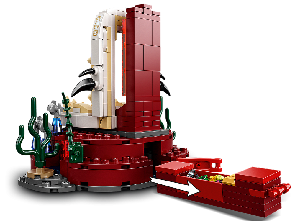 Конструктор Лего Марвел Тронный зал короля Нэмора 76213 | LEGO Marvel | набор по фильму Чёрная пантера | 355 деталей 7+