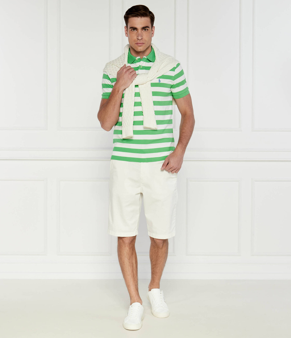 Поло POLO RALPH LAUREN - зеленый(710934552)