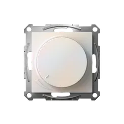 Светорегулятор поворотно-нажимной, LED, RC, 400 Вт Systeme Electric AtlasDesign Жемчуг ATN000423