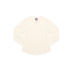Лонгслив Blue Monte Crew Neck Training Longsleeve "Water White" Women’s