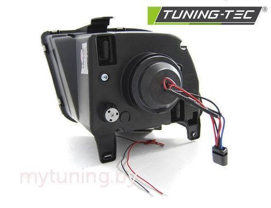 Передние фары chrome tube light для Ford Mustang V