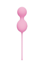 Вагинальные шарики из силикона Ovo L3 Love Ball Pink (Цвет: розовый)