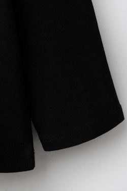 ZARA БОТИНКИ СО ШНУРОВКОЙ, ЧЕРНЫЙ