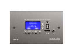 CVGAUDIO N-SRC-BL Внешний настенный MP3/BLUETOOTH/FM модуль для микшеров-усилителей NEXT/M, алюминий черный