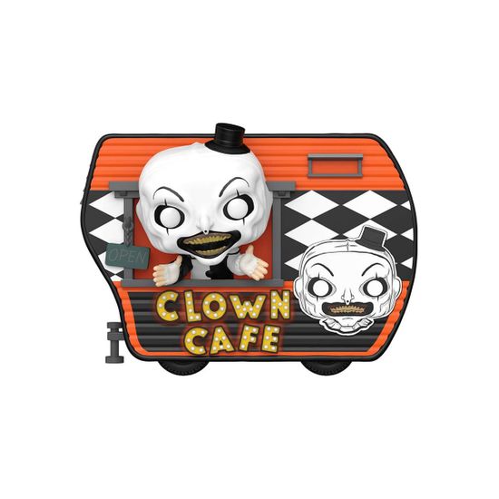 Фигурка Funko POP! Rides Terrifier 2 Art With Clown Cafe (149) 93401