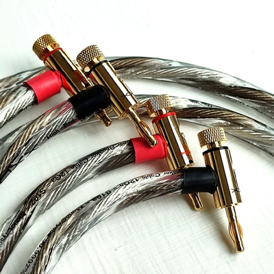 DAXX S192double Акустический кабель двойной 2x12AWG (6.6мм.кв) из посеребренной монокристаллической меди -двойная пара-