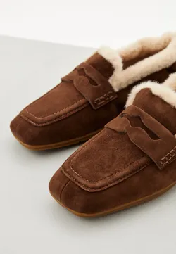 Мокасины женские ASH BARKLEY FUR