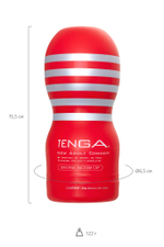 Мастурбатор Tenga Original Vaccum Cup Глубокий Ротик красный