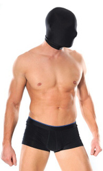 Эластичный глухой шлем-маска Spandex Full Face Hood (Цвет: черный)