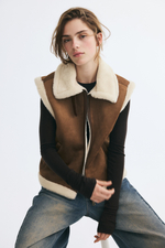 Жилет с плюшевой подкладкой - H&M