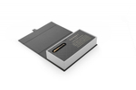 Перьевая ручка Parker Sonnet , Lacquer Deep Black GT , перо: 18К золото, F, цвет чернил: black, в подарочной упаковке