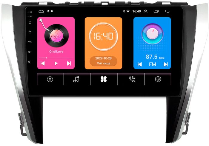 Магнитола для Toyota Camry 2014-2018 - GT10-1045/1027 на Android 10