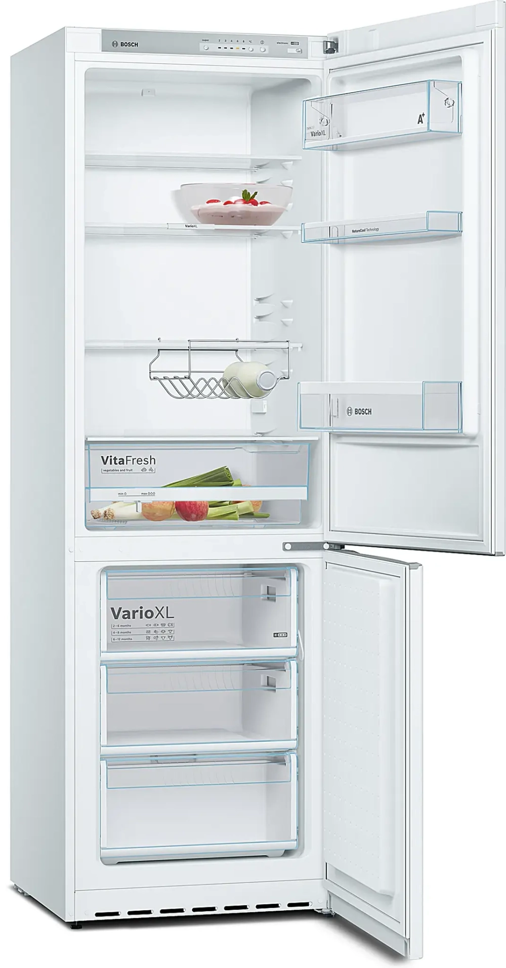Двухкамерный холодильник Bosch KGV36XW21R