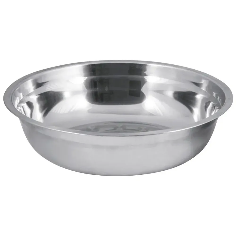 Миска Bowl-27, объем 2,8 л, с расширенными краями, из нерж стали, зеркальная полировка, диа 27 см