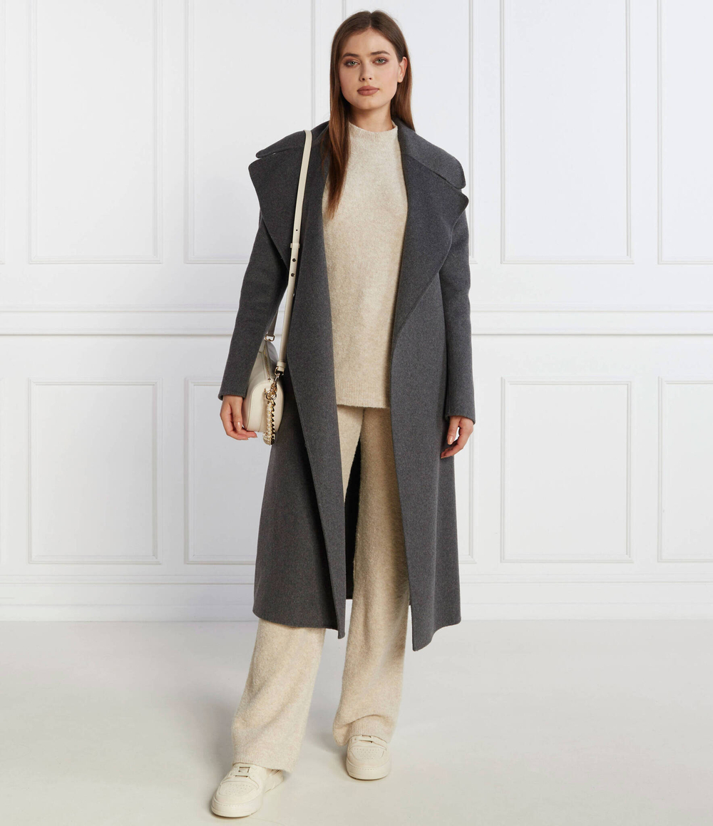 Хлопковое пальто LAUREN RALPH LAUREN - графитовый(297931458)