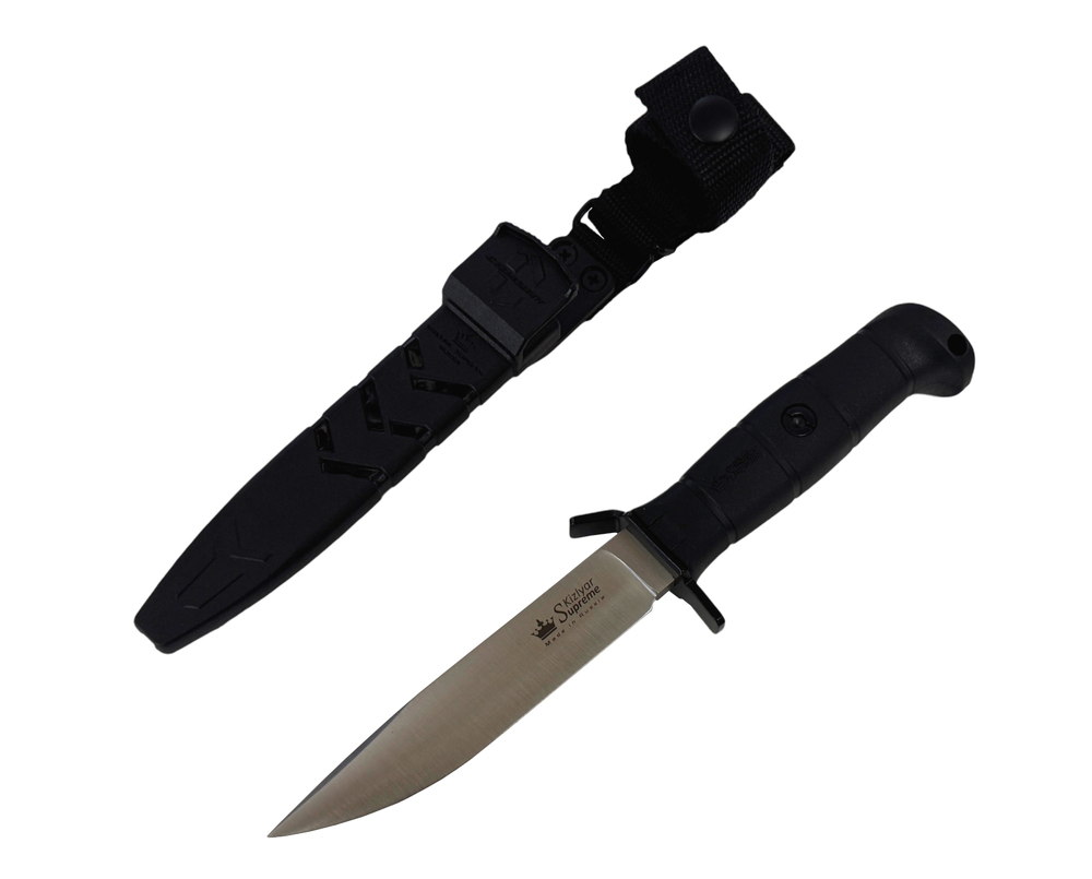 Нож тактический Combat, сталь VG-10 (Cryo) Convex, Satin, Kizlyar Supreme, 4610094298304