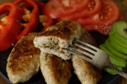 Зразы с шампиньонами