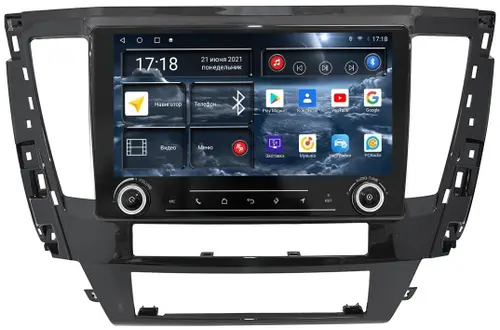 Магнитола для Mitsubishi Pajero Sport 3 2020-2024, Montero Sport - Redpower K 426 (крутилки+кнопки) Android 10, Быстрая, Hi-Fi звук, CarPlay, SIM-слот