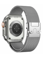Ремешок Gurdini Titanium Milanese Loop Apple Watch 42/44/45/46 mm Natural