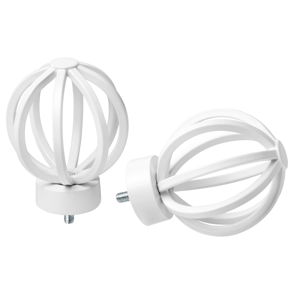 IKEA TALLBARSMAL  (ИКЕА ТАЛЛБАРСМАЛ)  -  Наконечники, 1 пара - белый