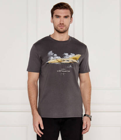 Футболка Aeronautica Militare - графитовый(TS2363J607)