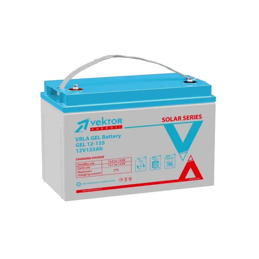 Аккумуляторная батарея Vektor Energy GEL 12-135