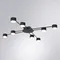 Потолочная люстра Tracy A1527PL-8BK Arte Lamp