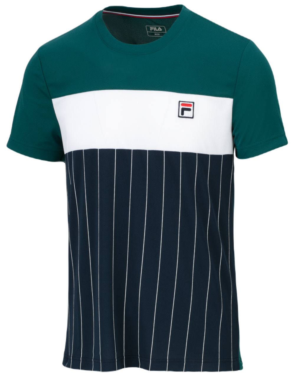 Футболка для мальчика теннисная Fila T-Shirt Mauri - peacoat blue/deep teal