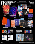 Альбом NOUERA - N: NUMBER OF CASES 2nd Mini Album 2 Version SET