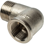Угольник STOUT никелированный 1/2" ВР/НР