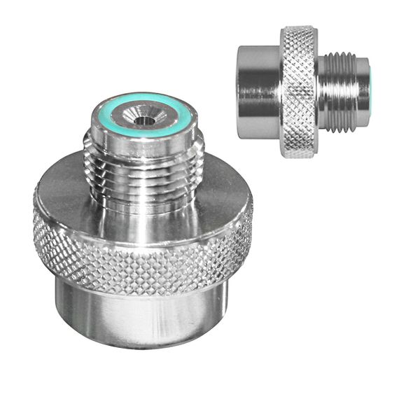 Переходник BTS G5/8 Din 230 Bar (мама) - M26 Nitrox (папа)
