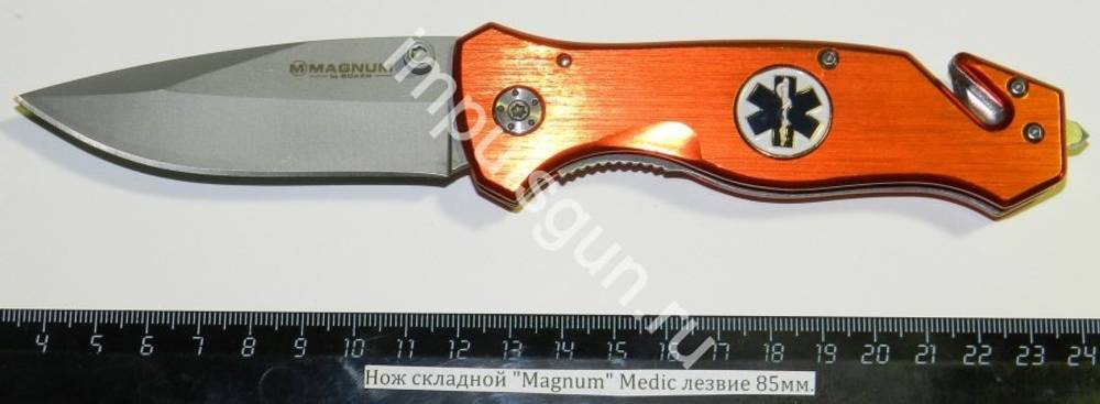 Нож складной Magnum Medic лезвие 85мм. 01MB364
