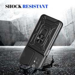 Чехол с кольцом Bumper Case для Xiaomi Poco M4 Pro 4G