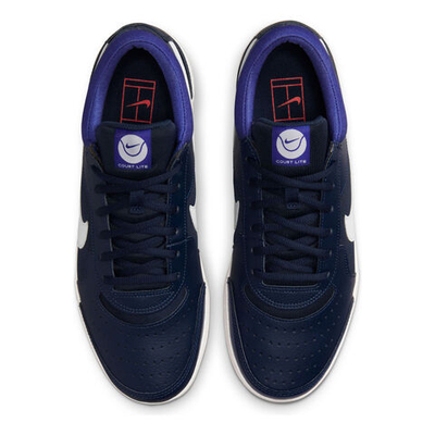Детские теннисные кроссовки Nike Court Zoom Lite 3 All Court Shoe Kids - Dark Blue, White