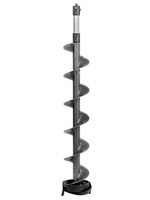 Шнек пластиковый под шуруповерт Тонар ULTRALITE 150R V2.0 правое вращение, серый (SU-150R-V2.0)